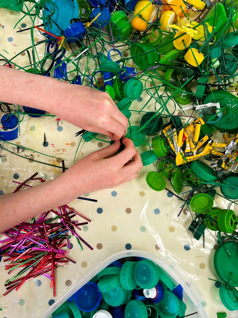 The exhibition is open to all visitors, inviting them to co-design and contribute to the interactive exhibit.